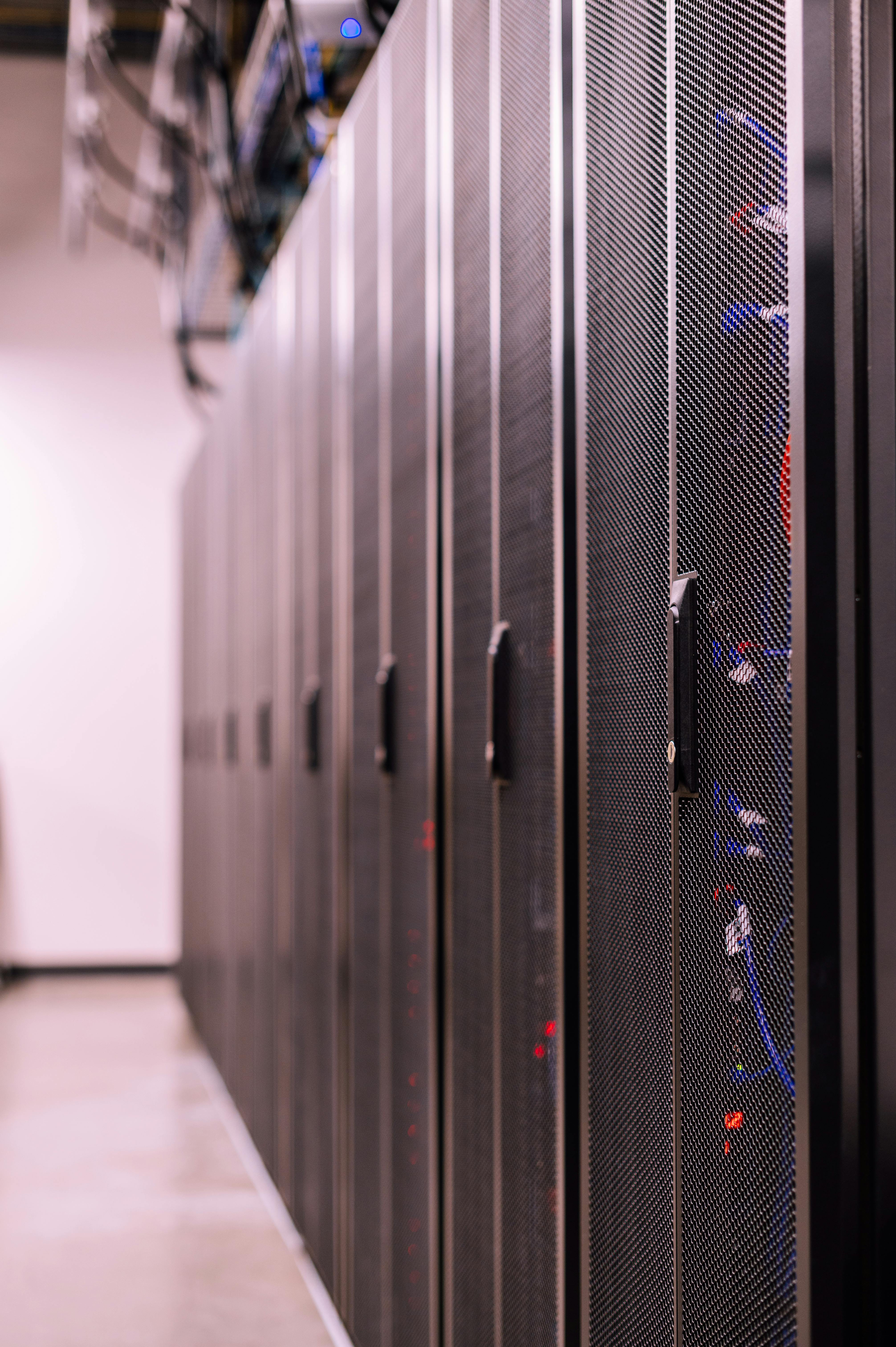 Server racks used to discuss virtualization host capacity